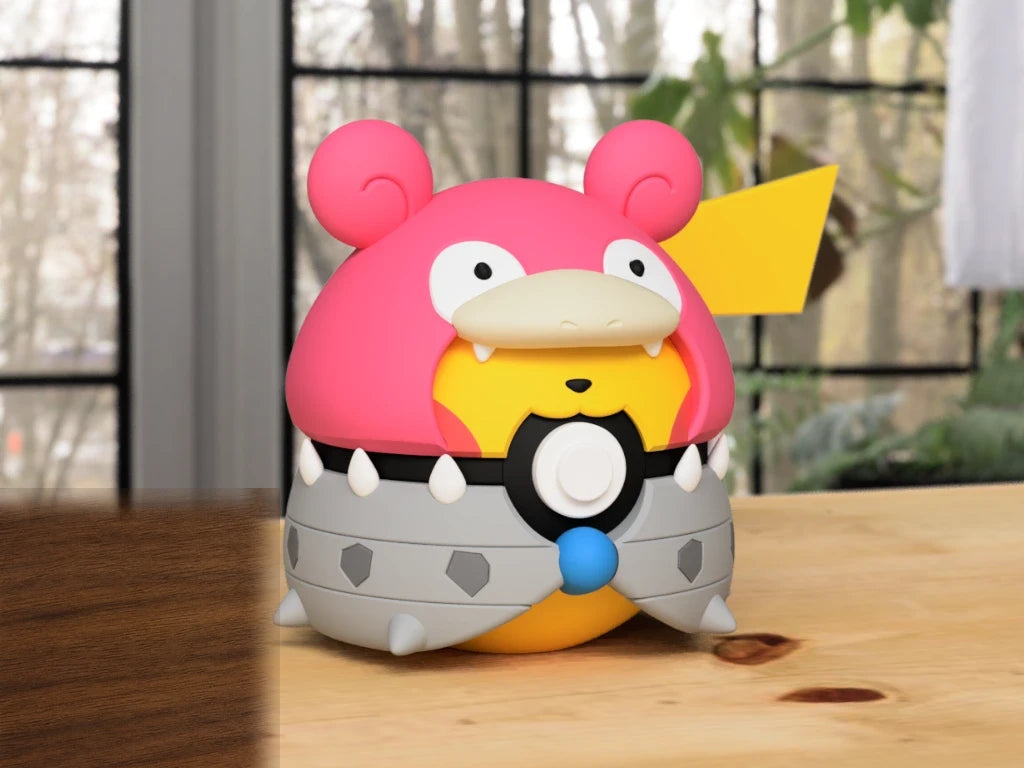 #0080 - Pikachu Mega Slowbro Poncho
