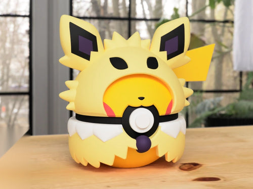 #0025 - Pikachu Jolteon Poncho