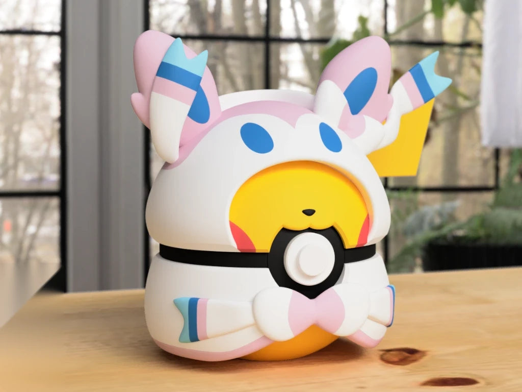 #0025 - Pikachu Sylveon Poncho