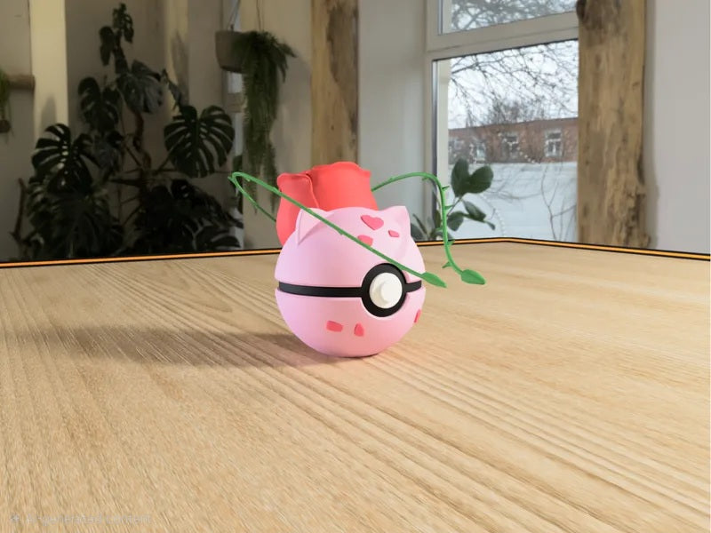 #0001 - Bulbasaur - Rose