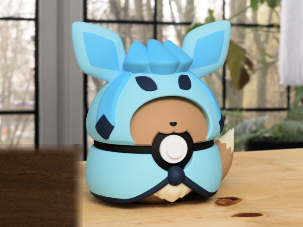 #0133 - Eevee Glaceon Poncho