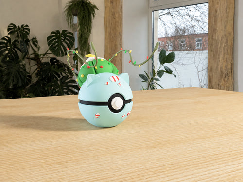 #0001 - Bulbasaur - Christmas