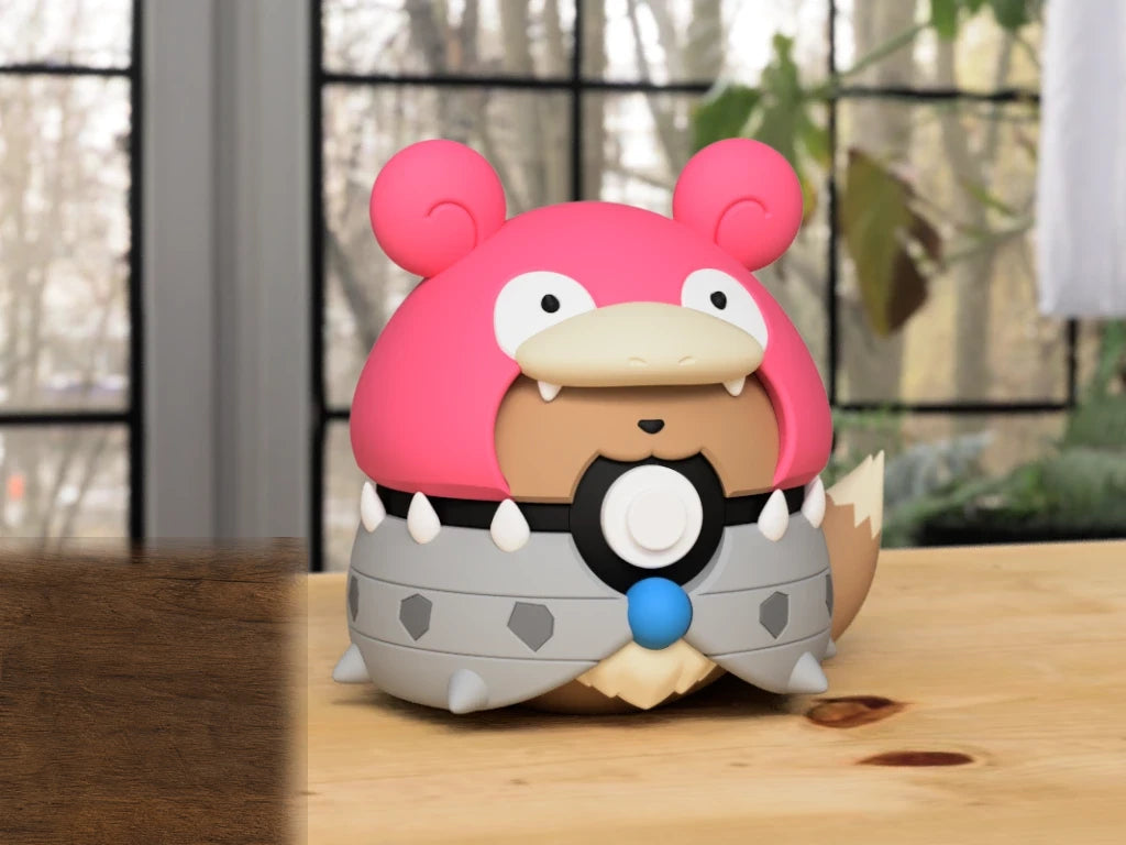 #0080 - Eevee Mega Slowbro Poncho