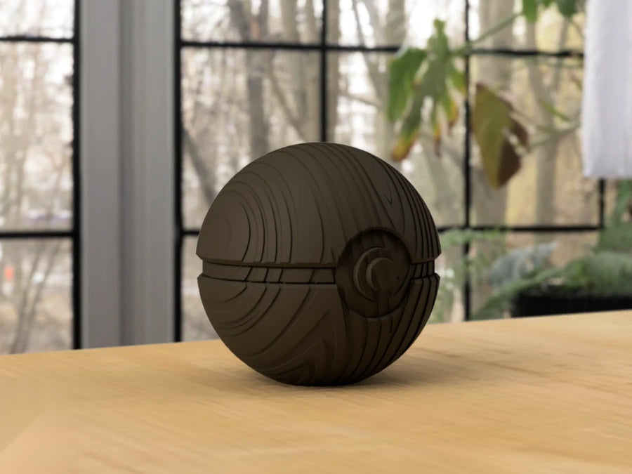 Wooden Poke Ball