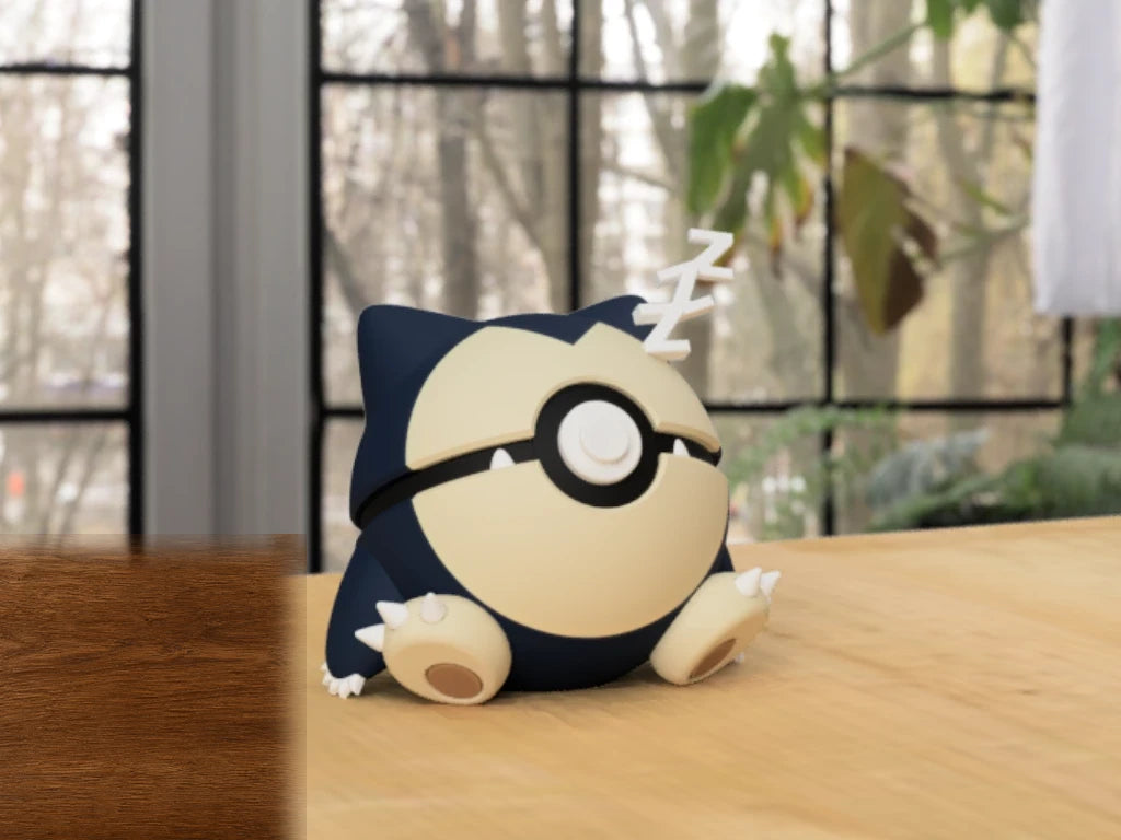 #0143 - Sleeping Snorlax
