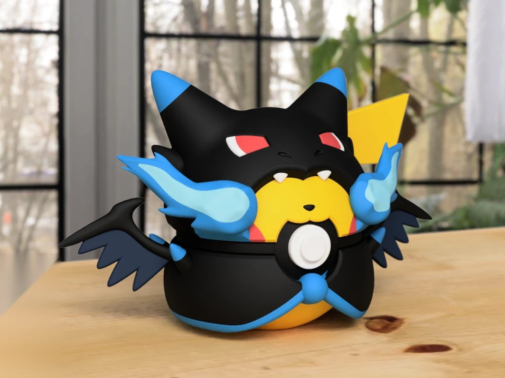 #0006 - Pikachu Mega Charizard X Poncho
