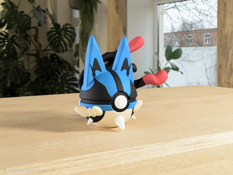 #0448 - Mega Lucario