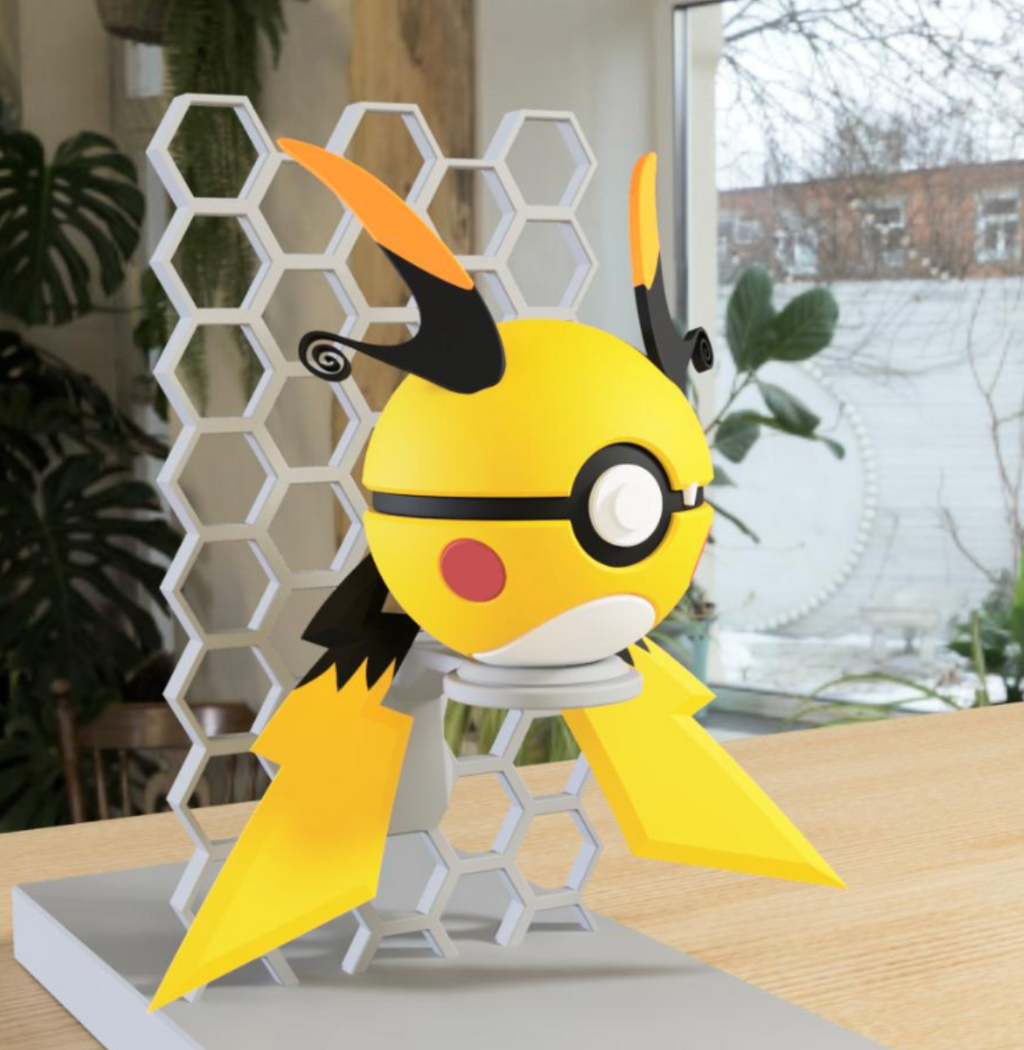 Mega Raichu X Character Ball