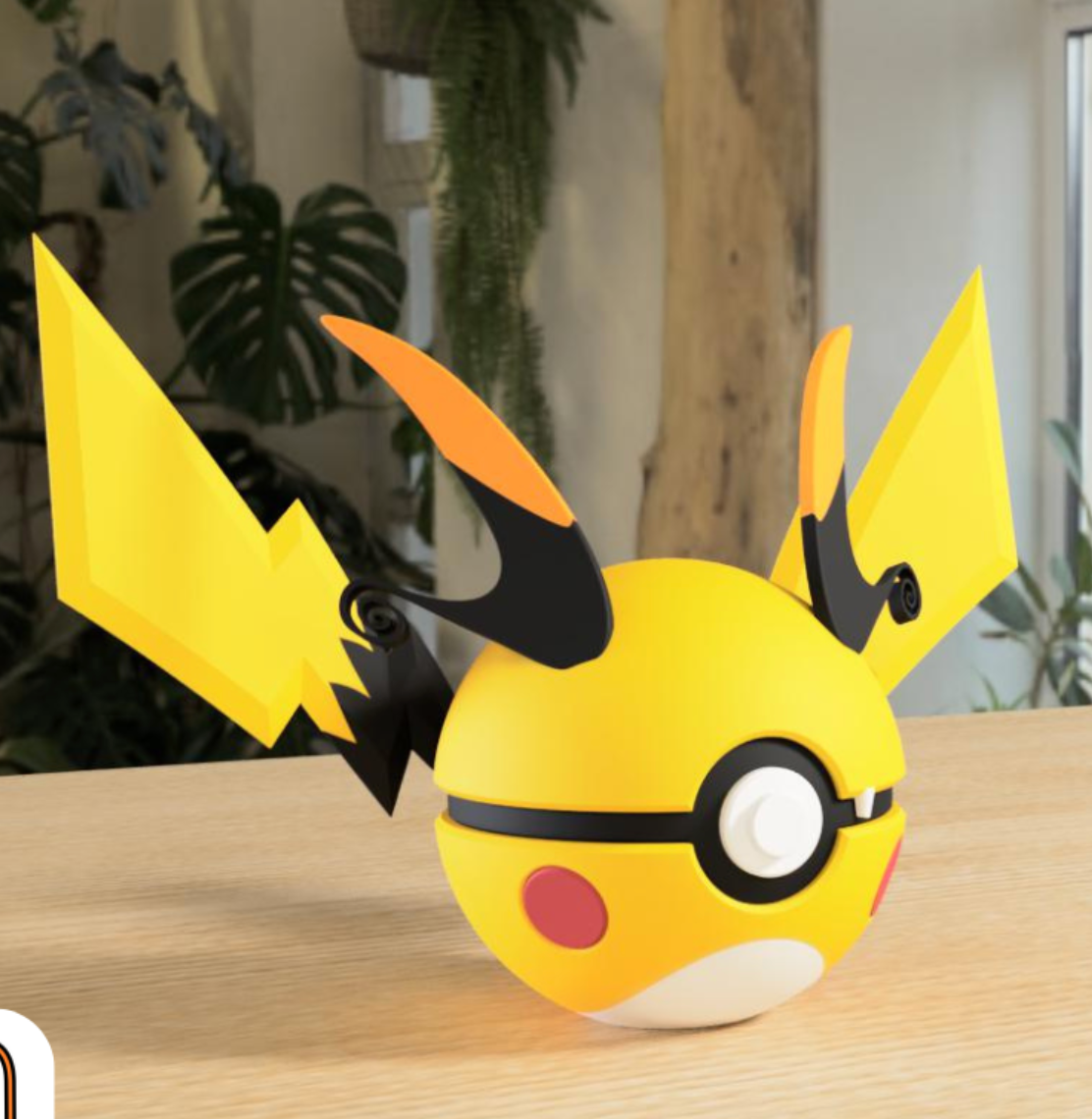 Mega Raichu X Character Ball