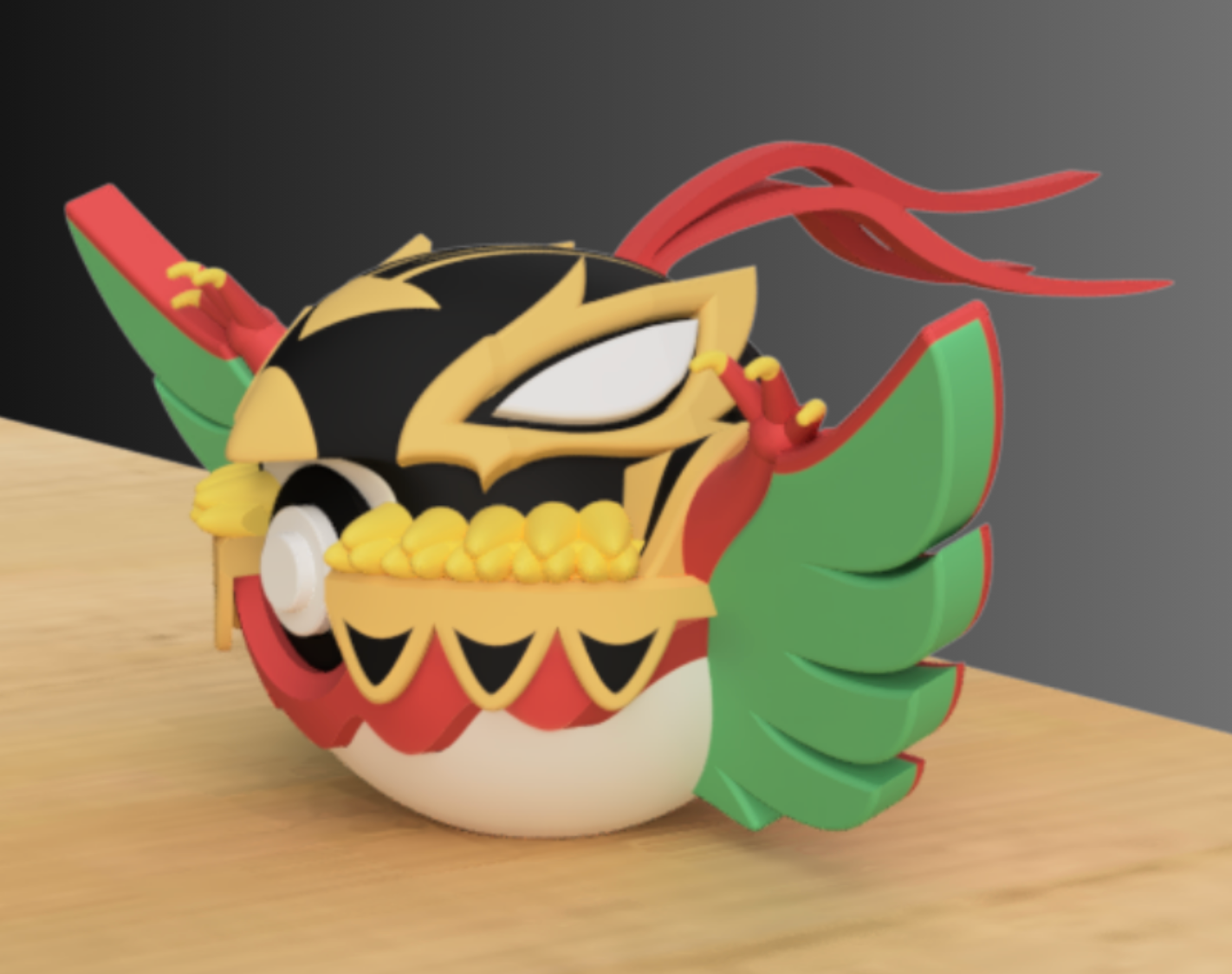 Mega Hawlucha Character Ball