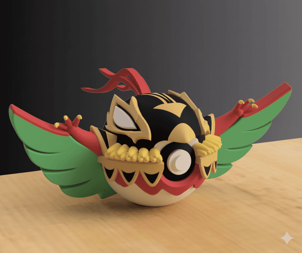 Mega Hawlucha Character Ball