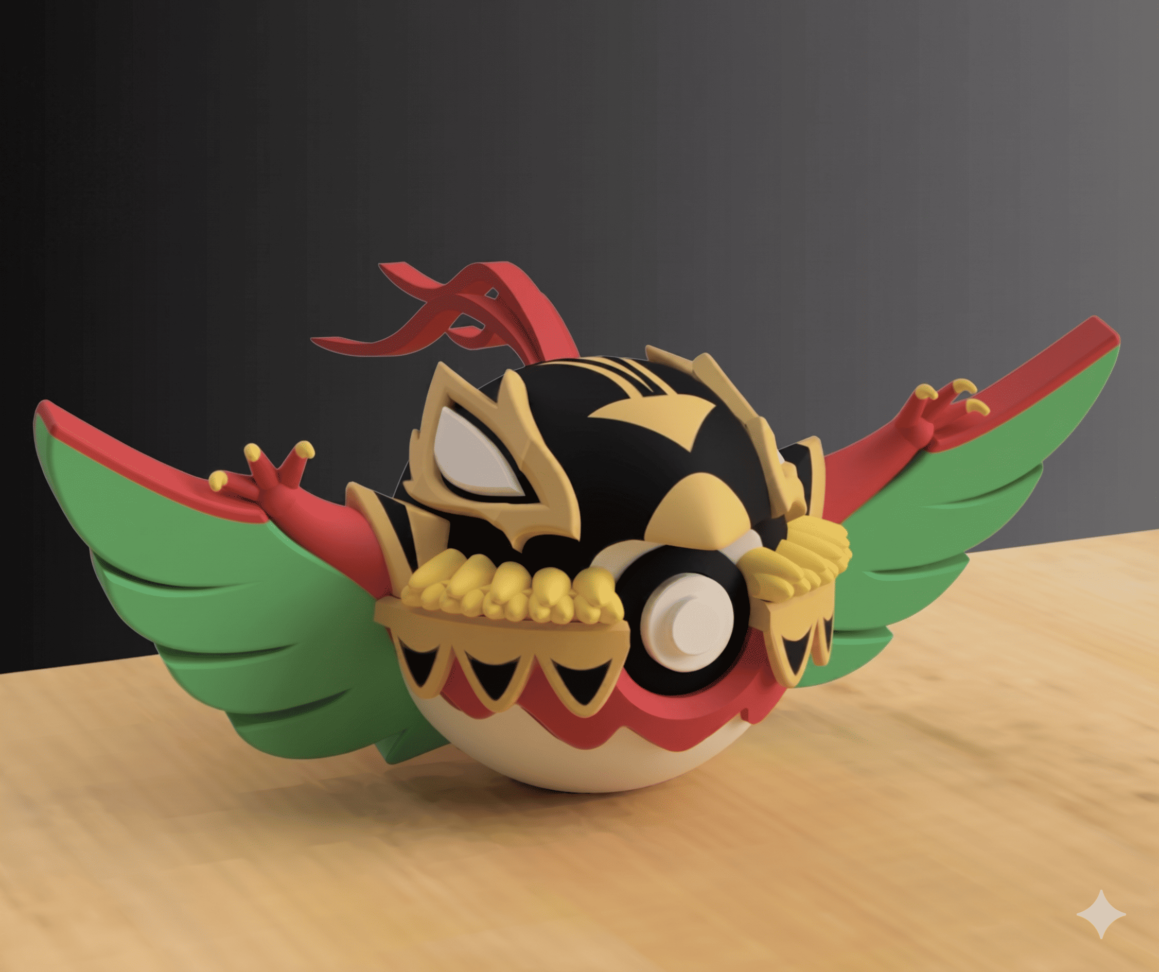 Mega Hawlucha Character Ball